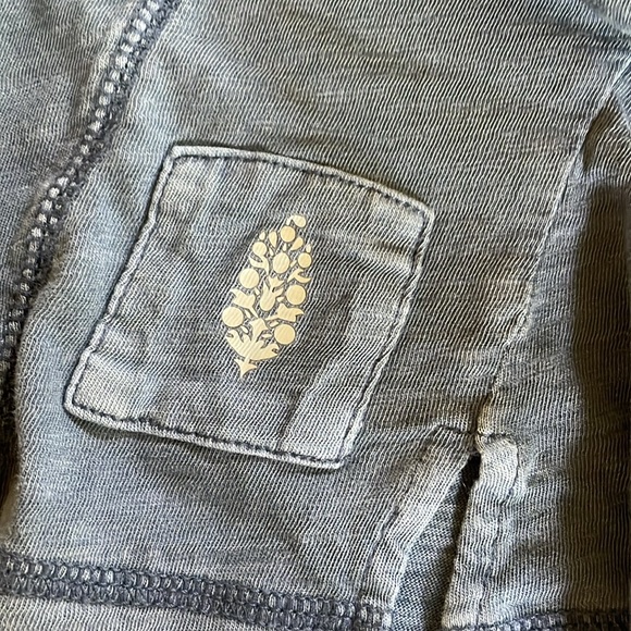 Blue free people top - Picture 4 of 5